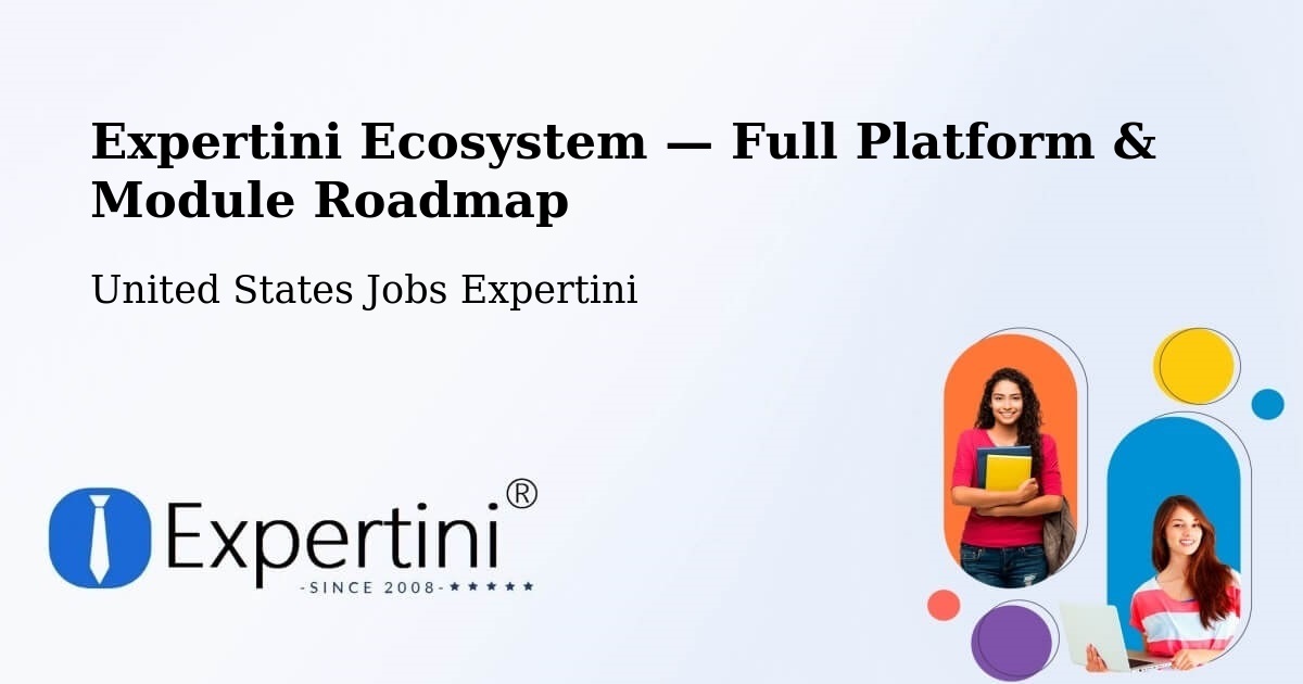 Expertini Ecosystem — Full Platform & Module Roadmap – Salem