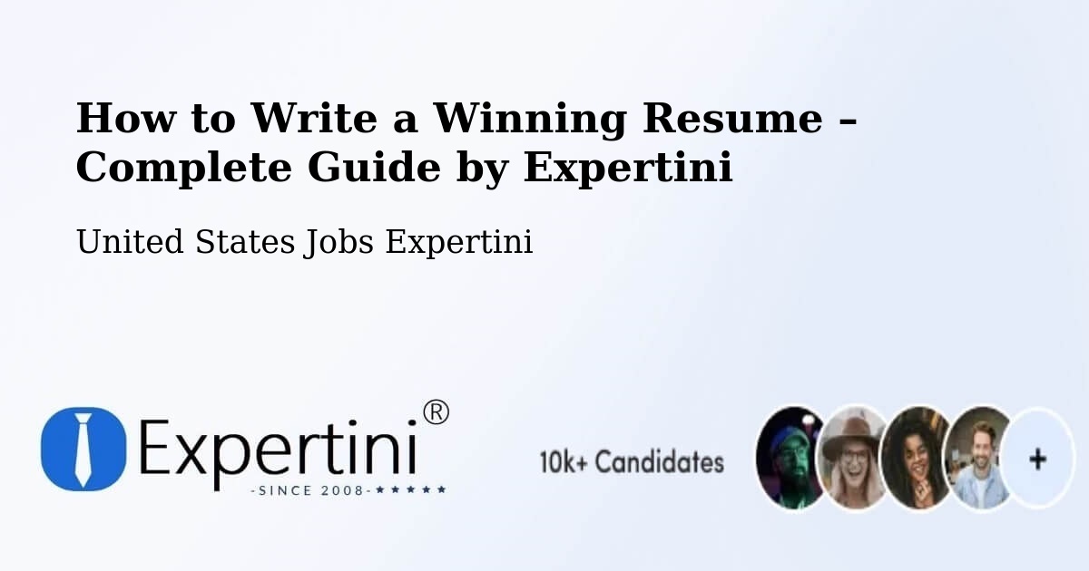 Resume Writing Guide for Job Seekers – Salem - Salem, United States Jobs Expertini